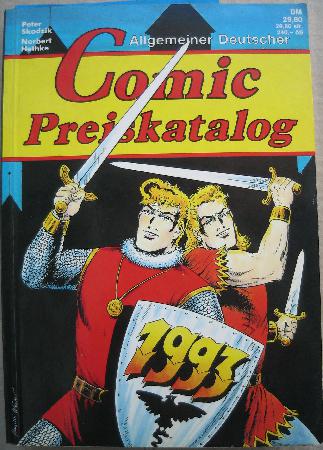 Buch: Allgemeiner Deutscher Comic Preiskatalog 1993 - 1993 - mge-shop