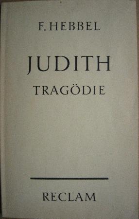 Hebbel Friedrich - Taschenbuch: Judith (Reclam) - 1966 - mge-shop