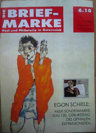 Zeitung / Zeitschrift: Egon Schiele (Die Briefmarke) - 2010/06 - mge-shop