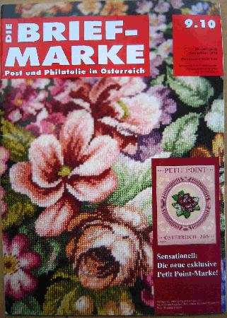 Zeitung / Zeitschrift: Die neue exclusive Petit Point-Marke (Die Briefmarke) - 2010/09 - mge-shop