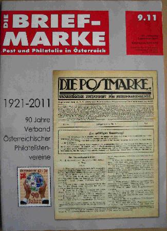 Zeitung / Zeitschrift: 1921 - 2011 90 Jahre VÖPh (Die Briefmarke) - 2011/09 - mge-shop