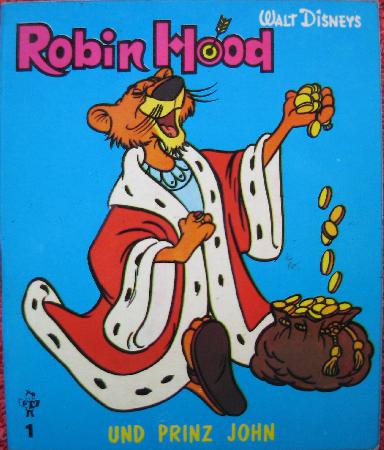 Broschüre: Robin Hood und Prinz John (Robin Hood-Büchlein) - 1974 - mge-shop