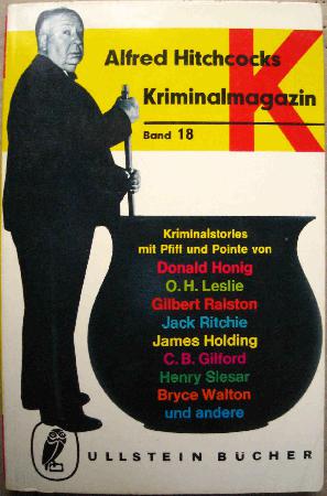 Taschenbuch: Alfred Hitchcocks Kriminalmagazin Band 18 (Ullstein Bücher) - 1966 - mge-shop