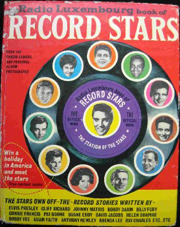 Buch: Radio Luxembourg book of Record Stars - 1962 - mge-shop