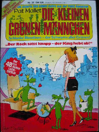 Comic: Der Rock sitzt knapp - der King hebt ab! (kleinen grünen Männchen, Die) - 1989 - mge-shop