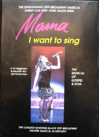 Broschüre: Mama I want to sing - 1994 - mge-shop