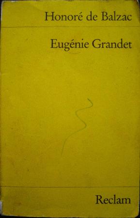 Balzac Honore de - Taschenbuch: Eugenie Grandet (Reclam) - 1987 - mge-shop