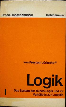 Taschenbuch: Logik I - 1972 - mge-shop