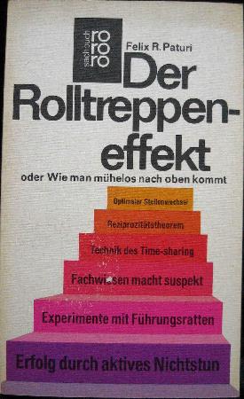 Taschenbuch: Der Rolltreppeneffekt - 1975 - mge-shop