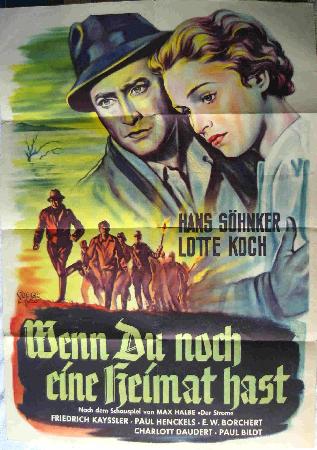 Kinoplakat: Wenn du noch eine Heimat hast / Der Strom - 1942 - mge-shop