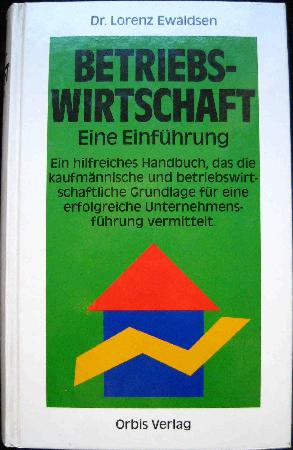 Buch: Betriebswirtschaft Eine Einführung - 1992 - mge-shop