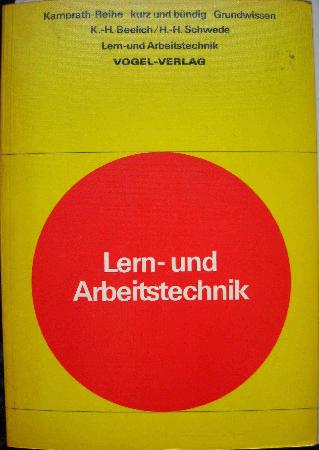 Buch: Lern- und Arbeitstechnik - 1974 - mge-shop