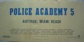 Kinoplakat: Police Academy 5 - Auftrag Miami Beach - 1987 - mge-shop