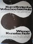 Werbeplakat: Künstlerische Volkshochschule - Wiener Kunstschule - 1965 - mge-shop