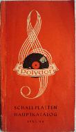 Broschüre: Polydor Schallplatten Hauptkatalog 1953/54 - 1953 - mge-shop