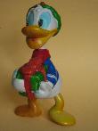 Kunststoff-Figur: Donald mit Päckchen - 198? - mge-shop