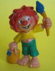 Weichplastik: Pumuckl mit Farbe und Pinsel (Bully - Pumuckl) - 1983 - mge-shop