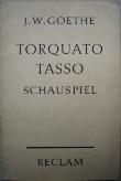 Goethe Johann Wolfgang v. - Taschenbuch: Torquato Tasso (Reclam) - 1964 - mge-shop