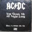 AC/DC - Single: You shook me all night long - 1980 - mge-shop