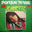 Jeanette  - Single: Porque Te Vas - 1974 - mge-shop