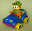 Kunststoff-Figur: Garfield im Jeep - 1988 - mge-shop