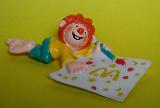 Kunststoff-Figur: Pumuckl beim Malen (McDonalds - Pumuckl) - 1998 - mge-shop