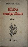 Keller Gottfried - Taschenbuch: Kleider machen Leute (Reclam) - 1941 - mge-shop