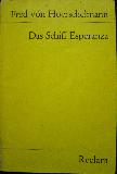 Hoerschelmann Fred von - Taschenbuch: Das Schiff Esperanza (Reclam) - 1980 - mge-shop