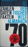 Taschenbuch: Der Fischer Weltalmanach 1970 (Der Fischer Weltalmanach) - 1969 - mge-shop