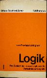 Taschenbuch: Logik I - 1972 - mge-shop