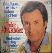 Alexander Peter - Single: Der Papa wird's schon richten - 1981 - mge-shop